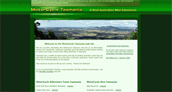 Desktop Screenshot of motorcycletasmania.com